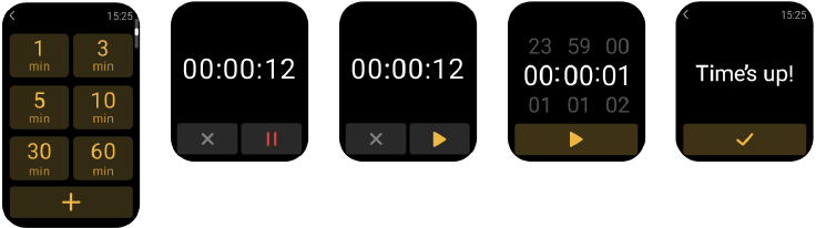 Functiebeschrijving - Een timer instellen