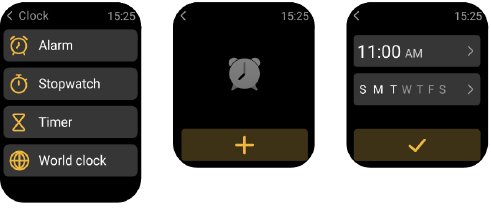 Functiebeschrijving - Een alarm instellen