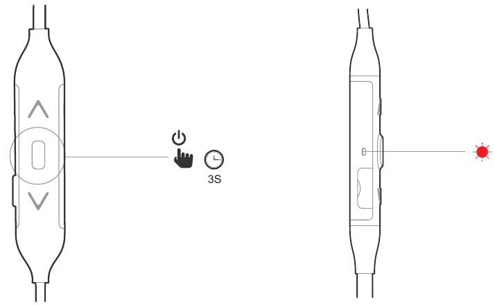 DE KOPTELEFOON AAN/UITZETTEN