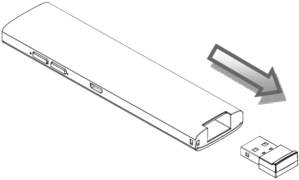 Installatie - Stap 1 - Haal de USB-ontvanger eruit