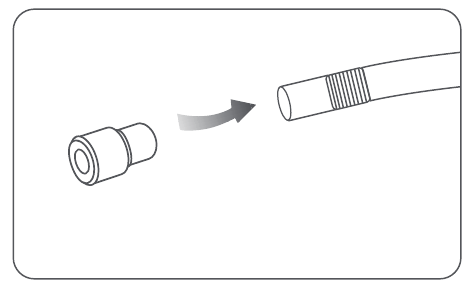 De gasslang aansluiten - Stap 6