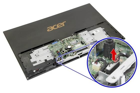 Mainboard verwijderen - Stap 3