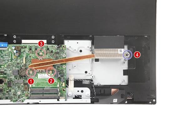 Thermische module verwijderen - Stap 1