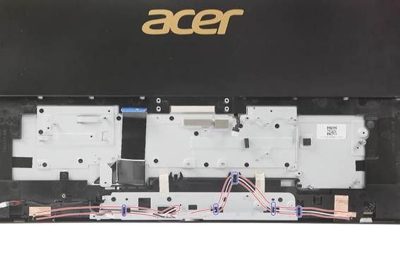 WLAN-antenne verwijderen - Stap 1