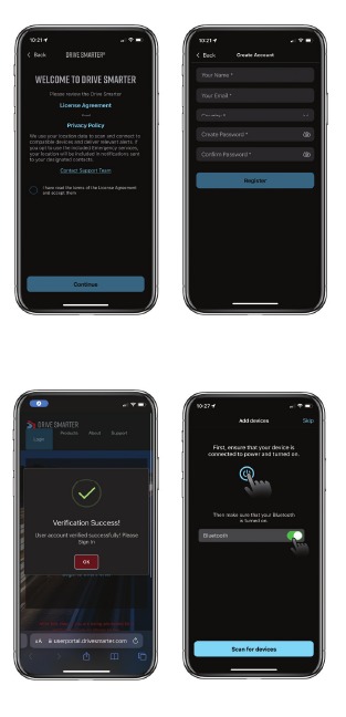 DOWNLOAD EN MAAK VERBINDING MET DRIVE SMARTER&reg;