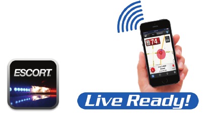 Kaart van Escort Live App