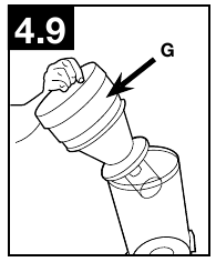 Cycloonfilter verwijderen