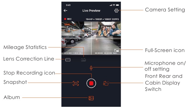 App-bediening