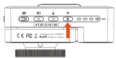 WiFi-verbinding - Stap 1