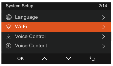 WiFi-verbinding - Stap 2
