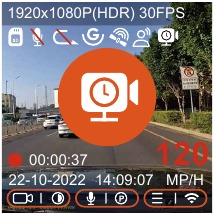 Voorbeeld van Low Framerate mode