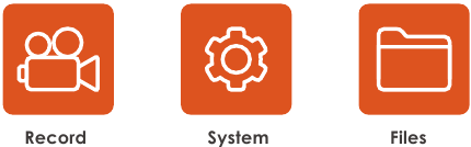 Basisbediening - Opties instellingenmenu