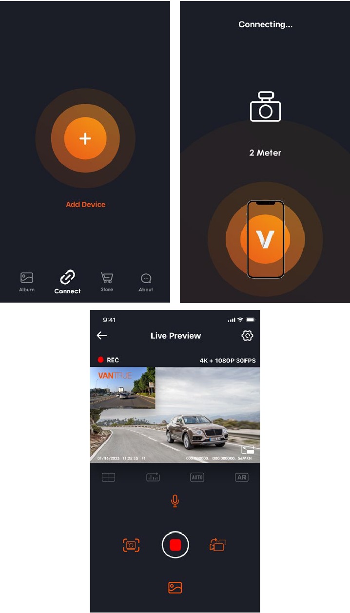 Basisbediening - App-verbinding