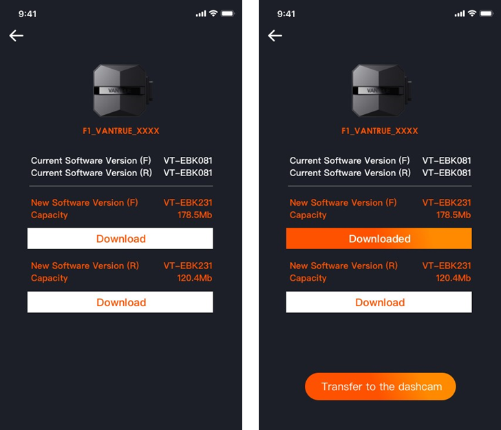 Basisbediening - OTA-upgrade
