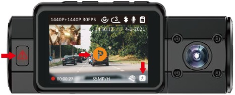Basishandeling - De parkeermodus activeren