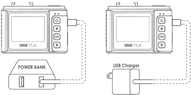 Aan de slag - Opladen via uw USB-lader