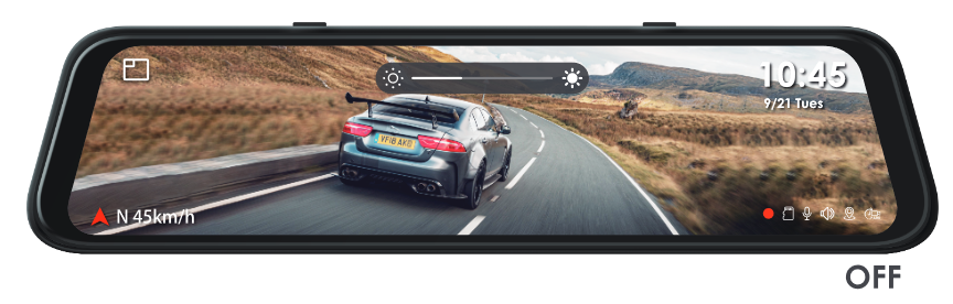 Auto LCD OFF - Stap 2
