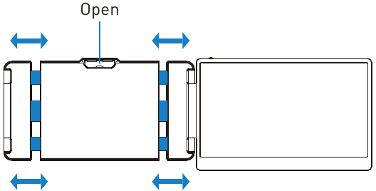 Installatie - Stap 2 - Rek het frame uit