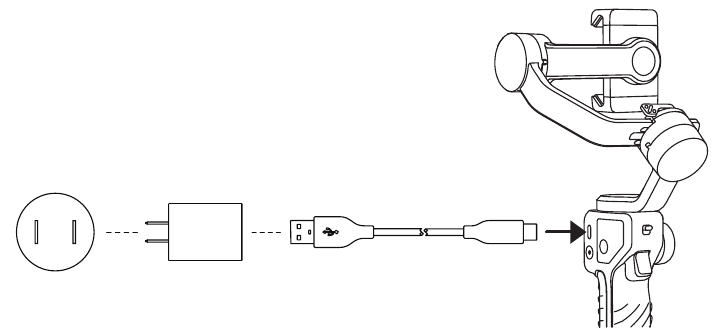 Batterij en opladen - Stap 1