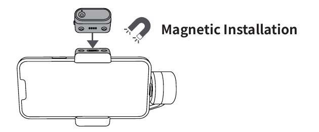Magnetische AI Vision-sensor installeren