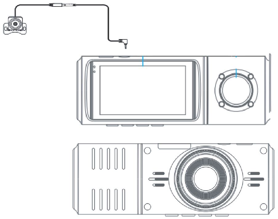 De achtercamera installeren - Stap 3