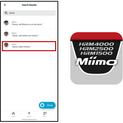 Miimo skill installeren en koppelen met Mii-monitor - Stap 1