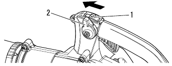Een warme motor starten - Stap 1