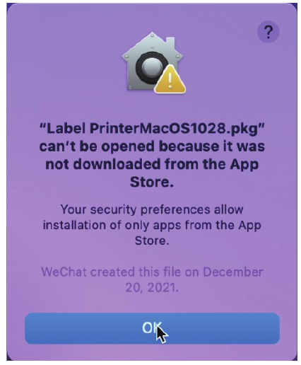 Installatie voor Mac - Stap 1