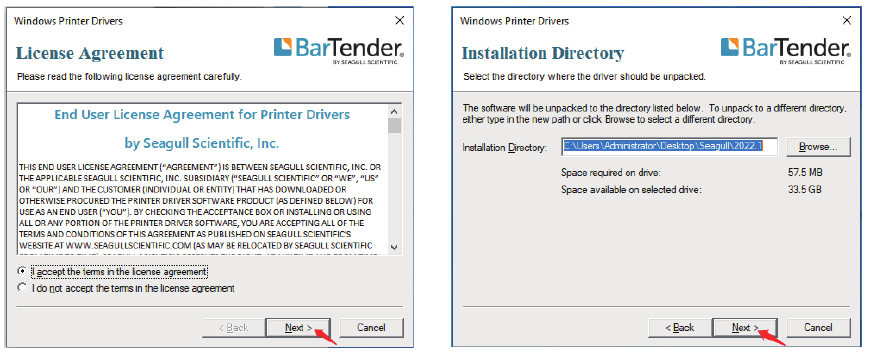 Installatie voor Windows - Stap 1