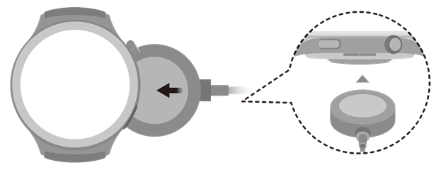 Uw horloge opladen