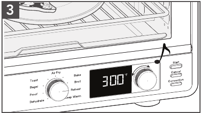 DE REHEAT-FUNCTIE GEBRUIKEN - Stap 3