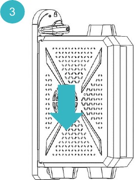 Besturingskast installeren - Stap 3
