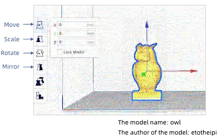 Bewerk het model