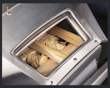 Koken met hout - Stap 1