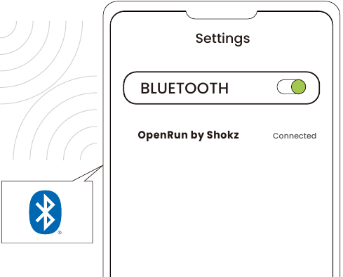 Koppelen - Stap 2 - Open de Bluetooth van uw apparaat
