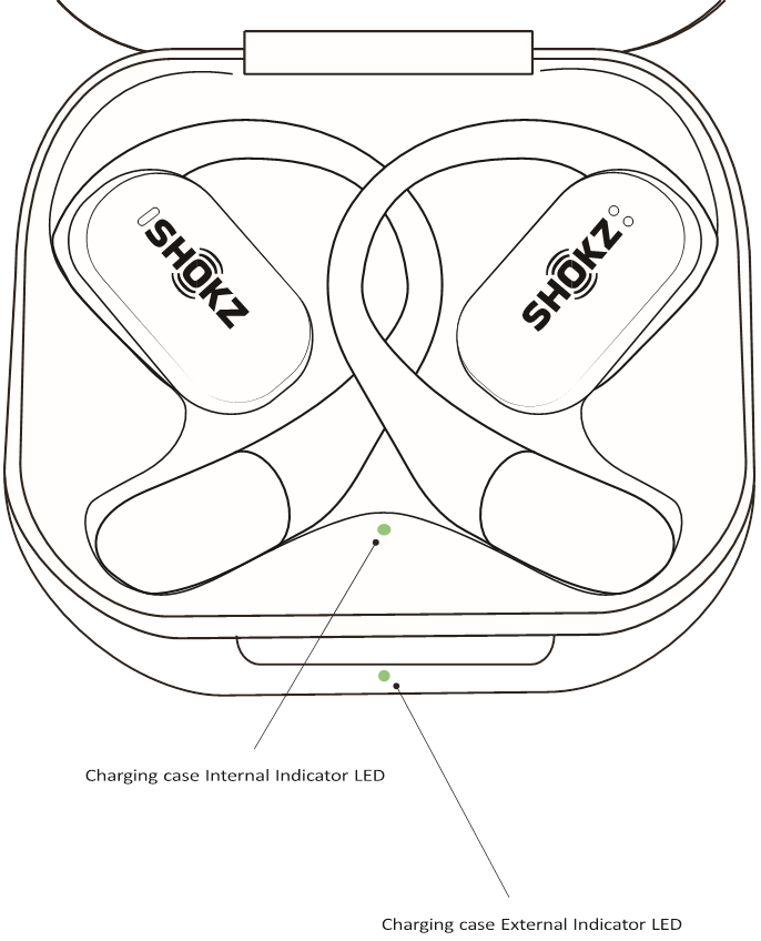 Oplaadcase oordopjes