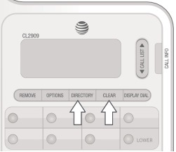 Telefoonscherm met de opties STORE REVIEW DELETE
