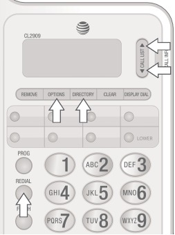 Telefoonscherm met de optie Store in de menulijst gemarkeerd