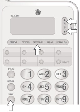 Telefoonscherm met een ingevoerd nummer met een flits- of pauzefunctie