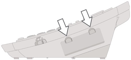 Batterij installeren - Stap 1