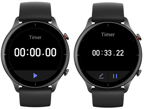 Apps - De stopwatch gebruiken