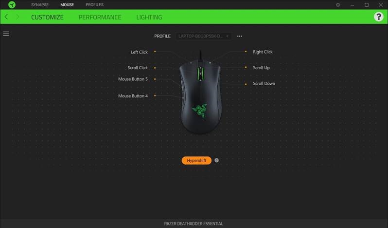 MOUSE TAB - Hypershift