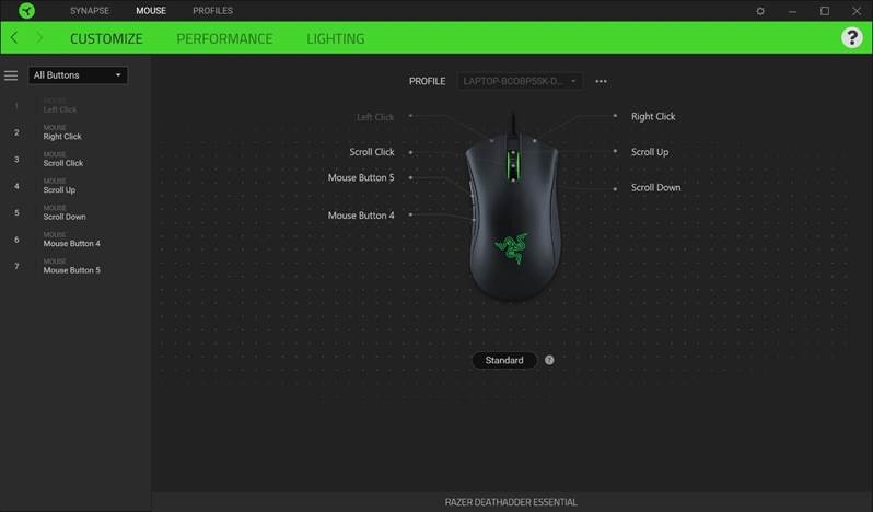 MOUSE TAB - Sidebar - Step 1