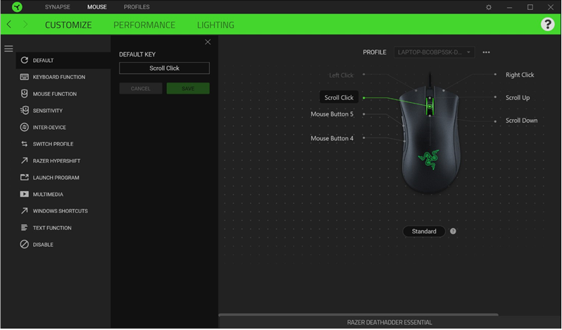 MOUSE TAB - Sidebar - Step 2