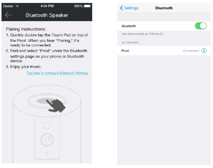 Bluetooth apparaten verbinding