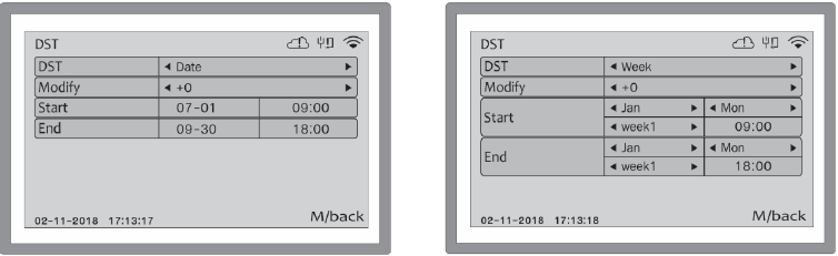 DE TIJD EN DATUM CONFIGUREREN - Stap 3
