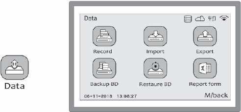 DATA MENU