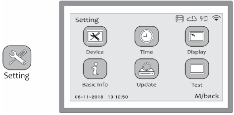 SETTING MENU