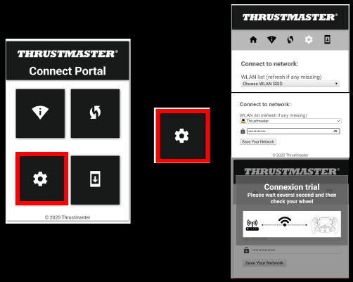 Thrustmaster Connect-portal