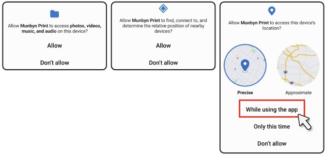MUNBYN APP gebruiken - Stap 1